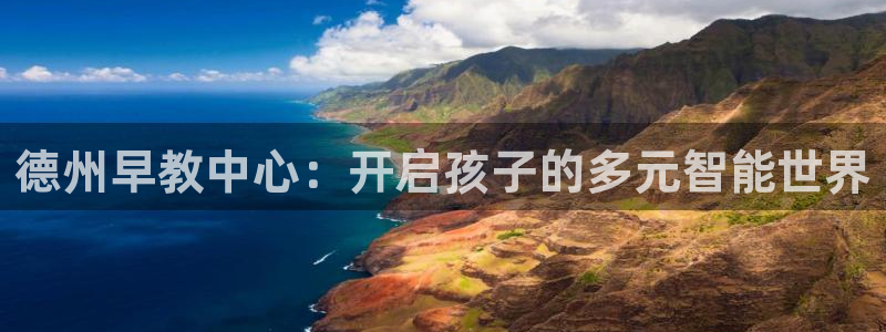 恒行2许74OOO5：德州早教中心：开启孩子的多元智能世界