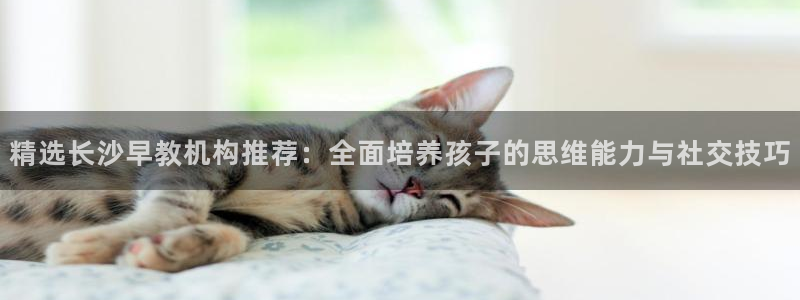 恒行娱乐见5ll533主管：精选长沙早教机构推荐：全面培养孩子的思维能力与社交技