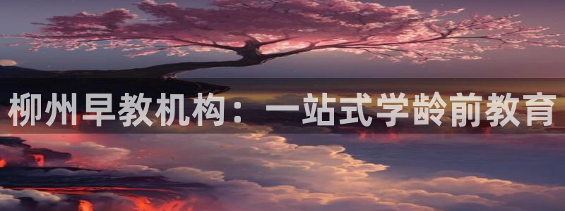 恒行2吕74OOO5：柳州早教机构：一站式学龄前教育