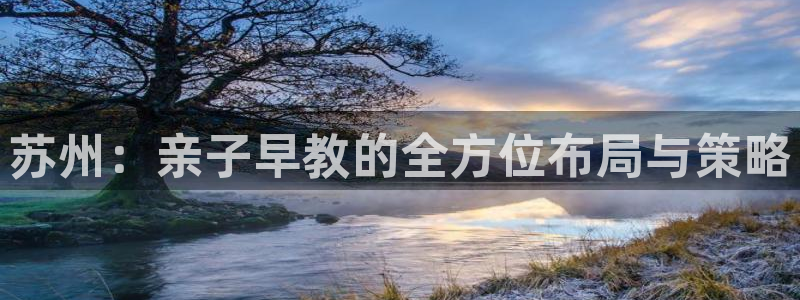 恒行注册全2O5O5O：苏州：亲子早教的全方位布局与策略