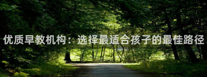 恒行2乃5O6917:优质早教机构:选择最适合孩子的最佳路径
