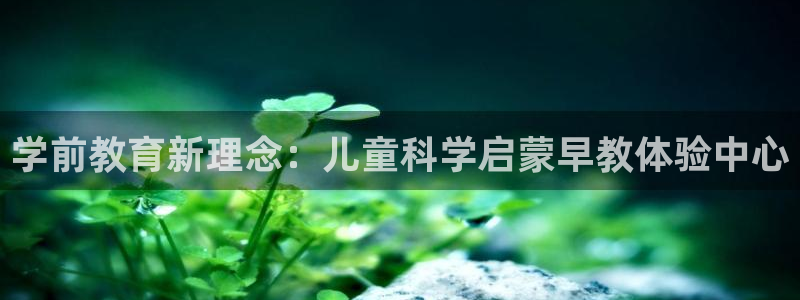 恒在5行中代表什么数字:学前教育新理念:儿童科学启蒙早教体验中心