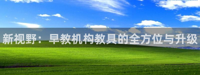 恒行5：新视野：早教机构教具的全方位与升级