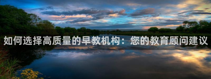 恒行娱乐吕74OOO5：如何选择高质量的早教机构：您的教育顾问建议