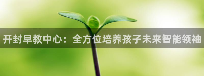 恒行娱乐芍皇74ooo5蛹:开封早教中心:全方位培养孩子未来智能领袖