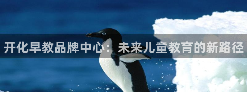 恒行开户娱乐6ll5l特惠：开化早教品牌中心：未来儿童教育的新路径